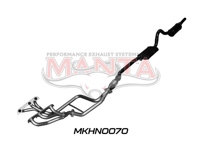 Holden Commodore VG VP VR V6 Ute 2.5in With Extractors Muffler/Muffler