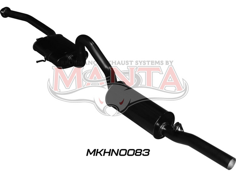 VS Ute & WAG V6 3.8L 2.5in Catback Muffler/Muffler