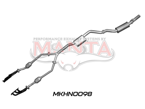 Holden Commodore VZ V6 Ute Wagon 3in With Extractors Muffler/Muffler