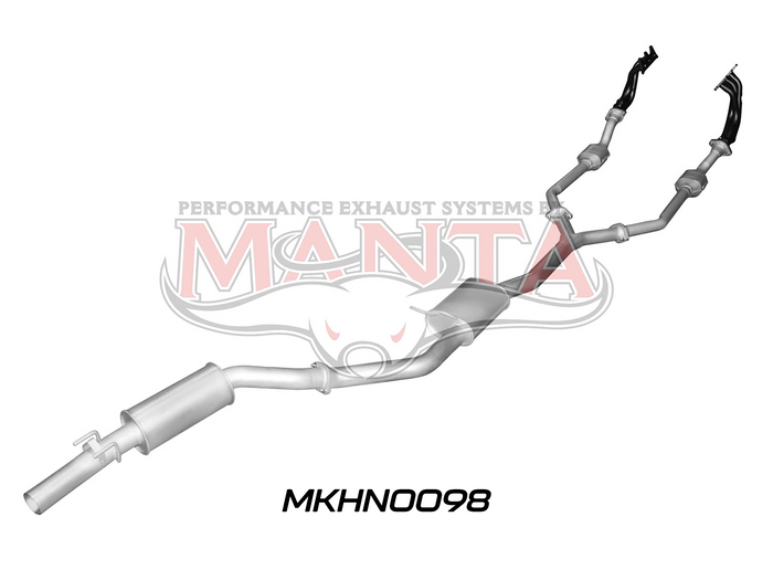 Holden Commodore VZ V6 Ute Wagon 3in With Extractors Muffler/Muffler