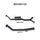 Holden Commodore VZ V6 Sedan 3in Catback Muffler/Tailpipe