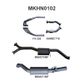 Holden Commodore VZ V6 Sedan 3in With Extractors Muffler/Muffler