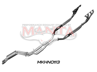 Holden Commodore VT 5L Sedan 2.5in Dual With Extractors Hotdog/Muffler