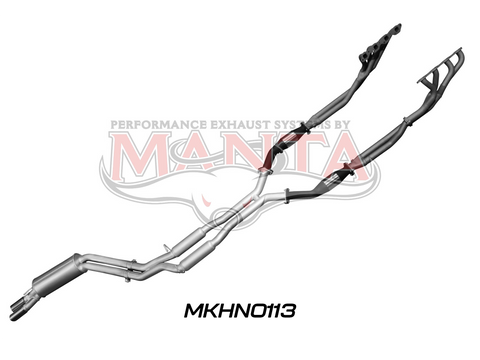 Holden Commodore VT 5L Sedan 2.5in Dual With Extractors Hotdog/Muffler