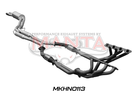 Holden Commodore VT 5L Sedan 2.5in Dual With Extractors Hotdog/Muffler