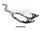 Holden Commodore VT 5L Sedan 2.5in Dual With Extractors Hotdog/Muffler