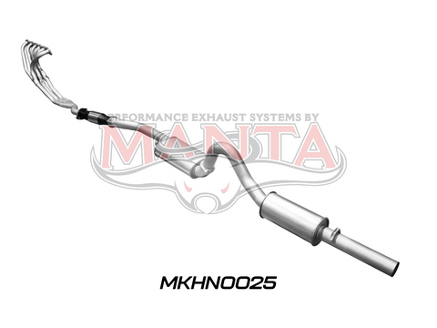 Holden Commodore VL Commodore 3.0L 6 Cylinder 3in With Extractors Muffler/Muffler