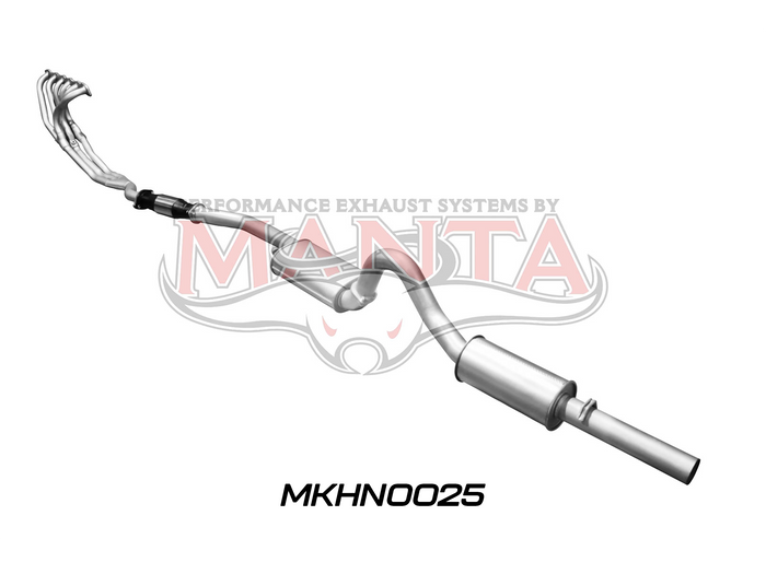 Holden Commodore VL Commodore 3.0L 6 Cylinder 3in With Extractors Muffler/Muffler