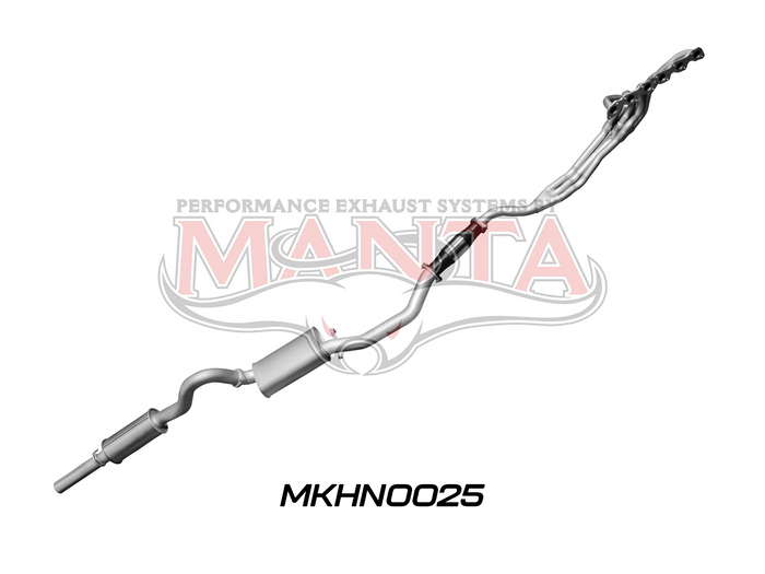 Holden Commodore VL Commodore 3.0L 6 Cylinder 3in With Extractors Muffler/Muffler
