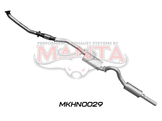 VL Commodore Turbo 3.0L 3in T/Back Muffler/Muffler