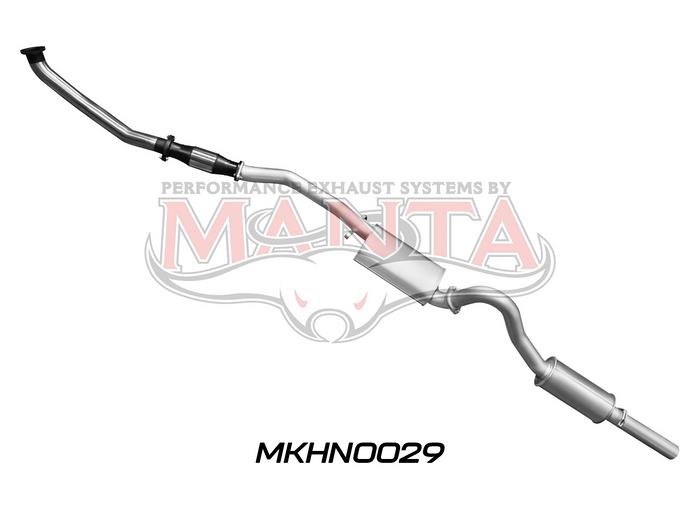 Holden Commodore VL Commodore Turbo 3.0L 3in T/Back Muffler/Muffler