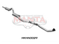 Holden Commodore VL Commodore Turbo 3.0L 3in T/Back Muffler/Muffler
