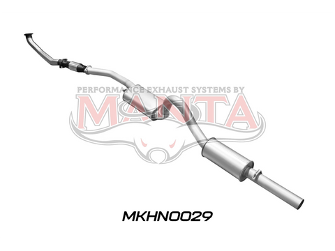 Holden Commodore VL Commodore Turbo 3.0L 3in T/Back Muffler/Muffler