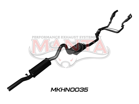Holden Commodore VN VP VR Sedan V6 3.8L With Extractors Muffler/Muffler