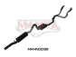 Holden Commodore VN VP VR Sedan V6 3.8L With Extractors Muffler/Muffler