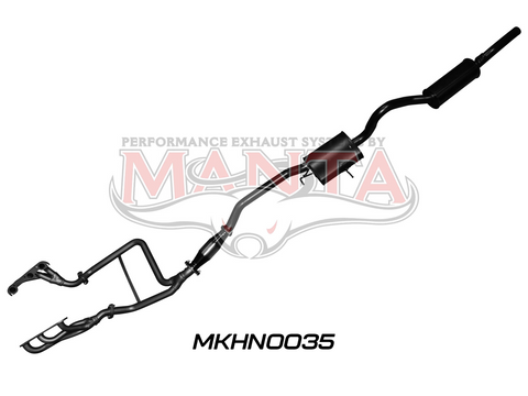 Holden Commodore VN VP VR Sedan V6 3.8L With Extractors Muffler/Muffler