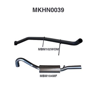 Holden Commodore VN VP VR Sedan V6 3.8L CatBack WOM/Muffler