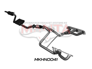 Holden Commodore VP VR Sedan V6 3.8L IRS 2.5in With Extractors Muffler/Muffler