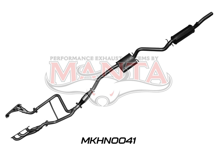 Holden Commodore VP VR Sedan V6 3.8L IRS 2.5in With Extractors Muffler/Muffler