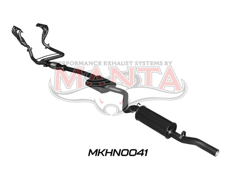 Holden Commodore VP VR Sedan V6 3.8L IRS 2.5in With Extractors Muffler/Muffler