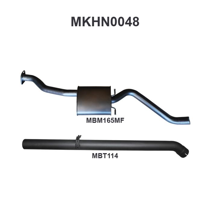 Holden Commodore VS Sedan V6 3.8L IRS 2.5in Catback Muffler/Tailpipe