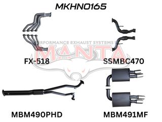 Holden Commodore VE V8 Sedan Wagon 2.5in With Extractors Hotdog/Muffler