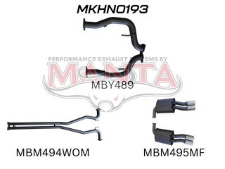 Holden Commodore VE Ute & Maloo 2.5in Catback WOM/Muffler