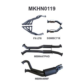 Holden Commodore VT 5L Sedan 3in Dual With Extractors Hotdog/Muffler