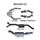 Holden Commodore VT - VZ V8 Sedan 3in Single With Extractors Muffler/Muffler