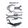 Holden Commodore VT - VZ V8 Sedan 3in Dual With 1 7/8 in Extractors Muffler/Muffler