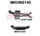 Holden VX VY V8 Monaro 2.5in Dual Catback Muffler/Muffler