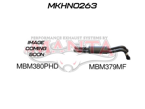 VZ 6.0 V8 2.5in Dual Catback Hotdog/Muffler