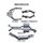 Holden Commodore VU VY VZ V8 Ute 2.5in Dual With Extractors Muffler/Muffler