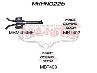 HSV VZ Maloo 2.5in Dual Catback Muffler/Tail Pipes