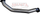Holden 3in VL Commodore E/Pipe off Cast Dump Pipe S/Steel