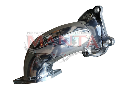 Landcruiser 3in Dump Pipe HZJ75, HZJ78, HZJ79 4.2L TD, 4 Bolt CT26 Toyota Turbo Ceramic Coated