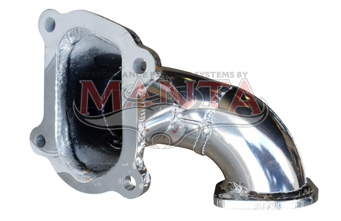 Toyota LandCruiser HDJ78/79 3in Dump Pipe Ceramic Coated
