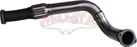 Toyota Landcruiser HDJ78/79 Troop Carrier, Ute 3in Engine Pipe With Flex Off Dump Pipe