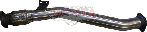 Nissan GU Patrol 3.0L Turbo Diesel Connecting Pipe in 3in With Flex suit 1/07 on Wagon, 8/07 on Ute)
