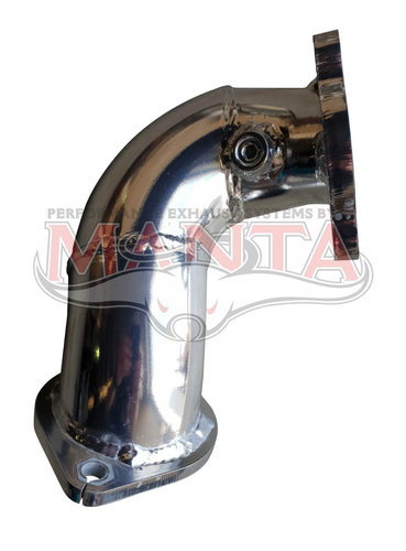 Toyota LandCruiser HDJ100 3in Dump Pipe Ceramic Coated