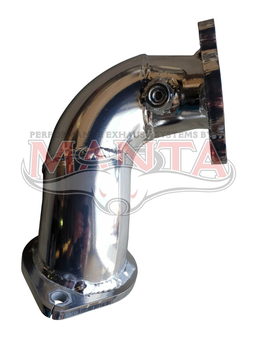 Toyota LandCruiser HDJ100 3in Dump Pipe Ceramic Coated