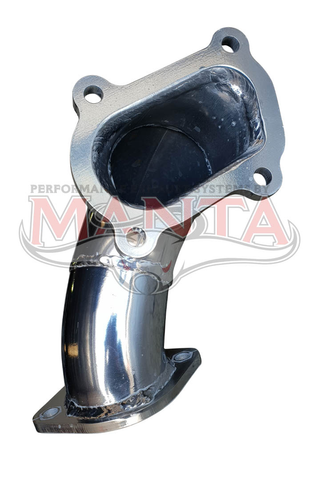 Toyota LandCruiser HDJ100 3in Dump Pipe Ceramic Coated