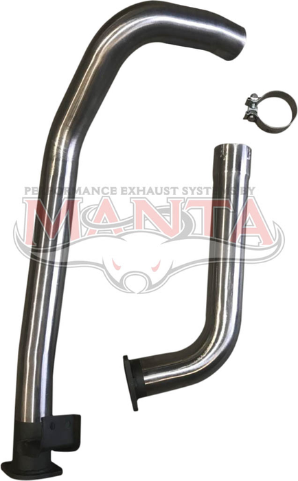 Toyota LandCruiser HDJ78 Troop Carrier & HZJ75 Ute, 3in Connecting Pipe, Two Piece