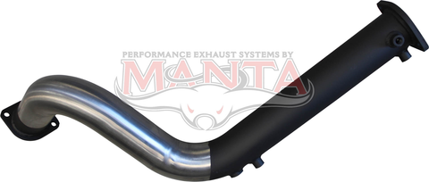 Toyota LandCruiser VDJ78 V8 Troop Carrier 3in Engine Pipe without Cat, With DPF Sensors