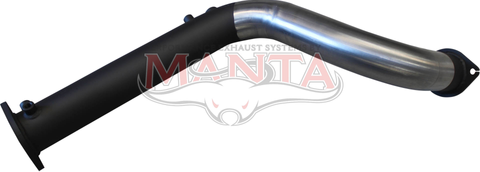 Toyota LandCruiser VDJ78 V8 Troop Carrier 3in Engine Pipe without Cat, With DPF Sensors