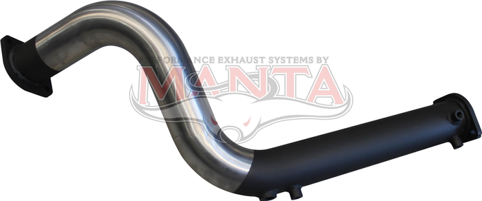 Toyota LandCruiser VDJ78 V8 Troop Carrier 3in Engine Pipe without Cat, With DPF Sensors
