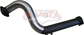 Toyota LandCruiser VDJ78 V8 Troop Carrier 3in Engine Pipe without Cat, With DPF Sensors