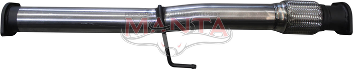 Toyota Hilux 3.0L Turbo Diesel KUN26R 3in Engine Pipe With Flex & NO Cat