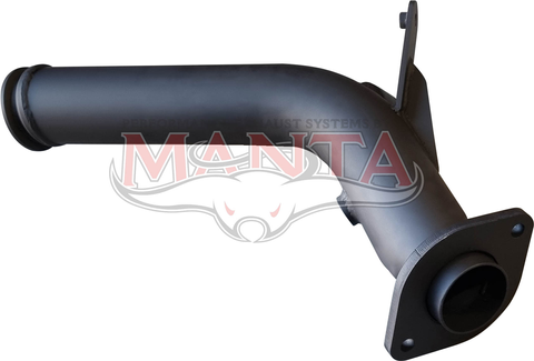 Hilux 2.8L GUN126R/Prado Replacement DPF Pipe, Bolts to OEM or Manta DPF-Back Exhaust