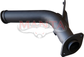 Hilux 2.8L GUN126R/Prado Replacement DPF Pipe, Bolts to OEM or Manta DPF-Back Exhaust